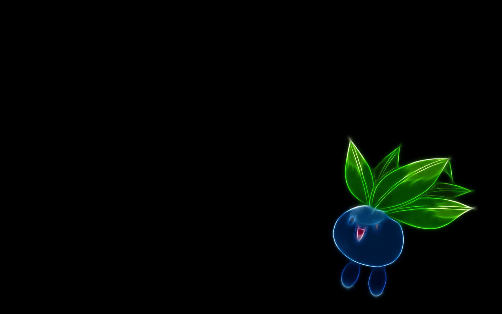 Glow Art Oddish Background