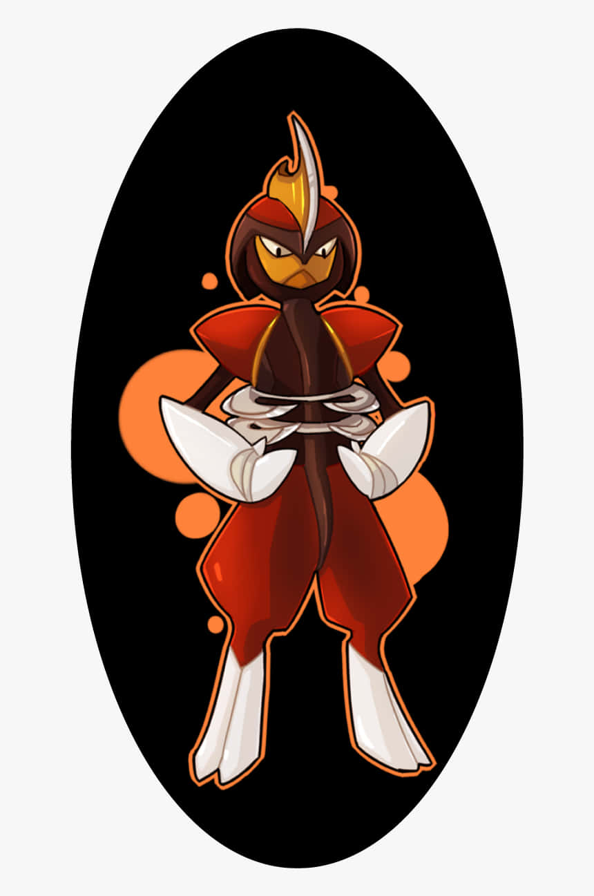 Glowing Bisharp Fan Art Background