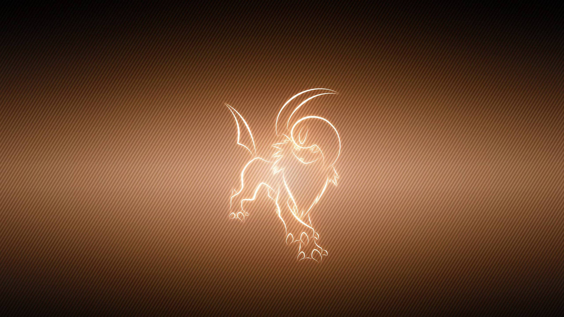 Glowing Bronze Absol