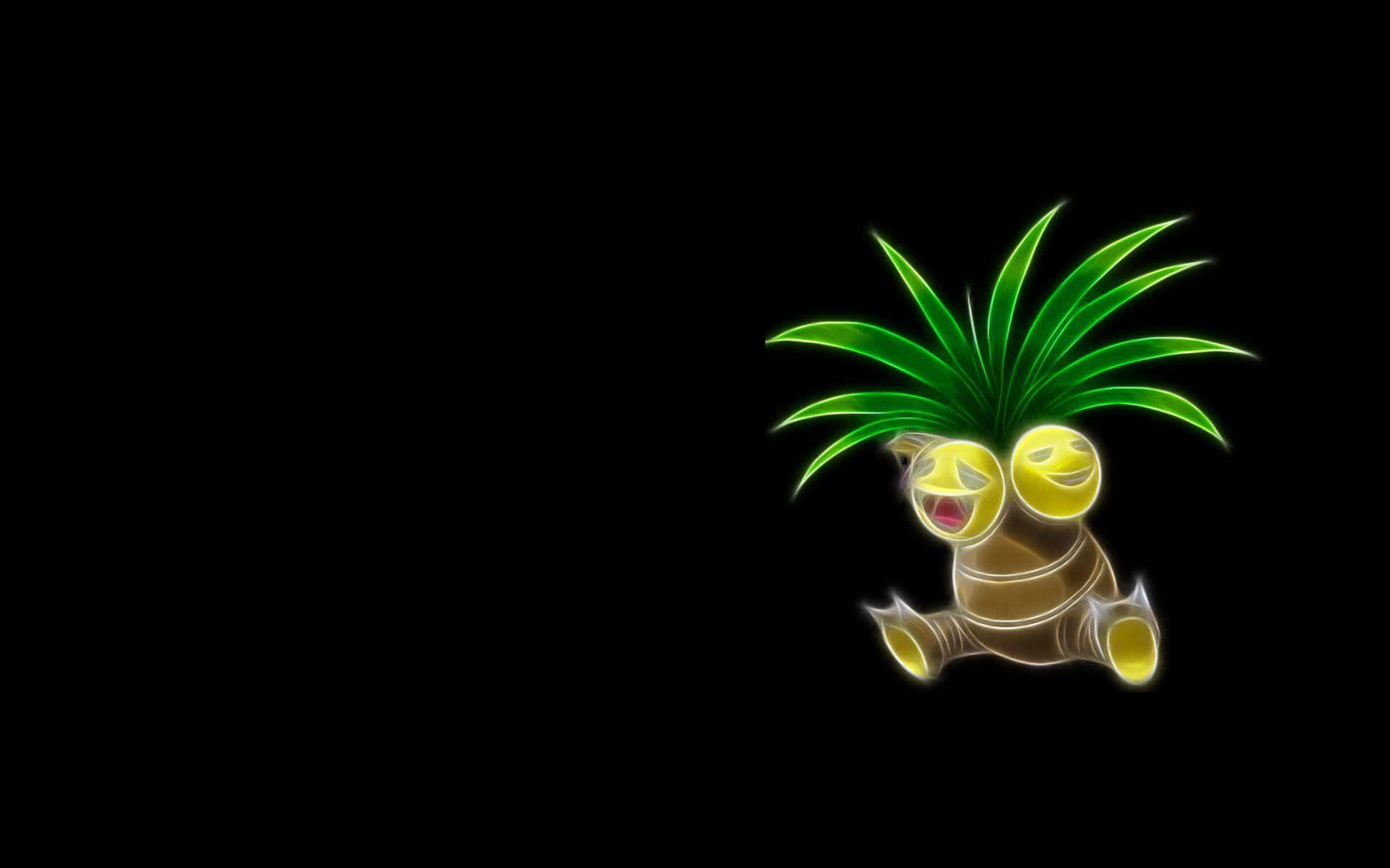 Glowing Exeggutor Graphic Background