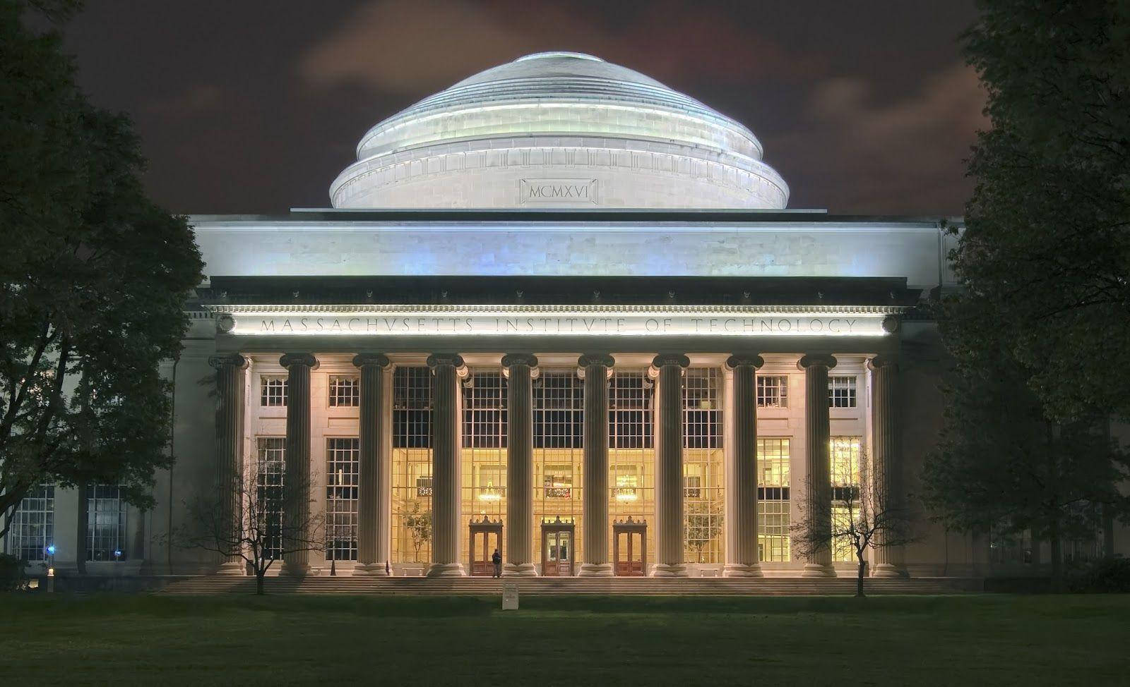 Glowing Great Dome At Mit