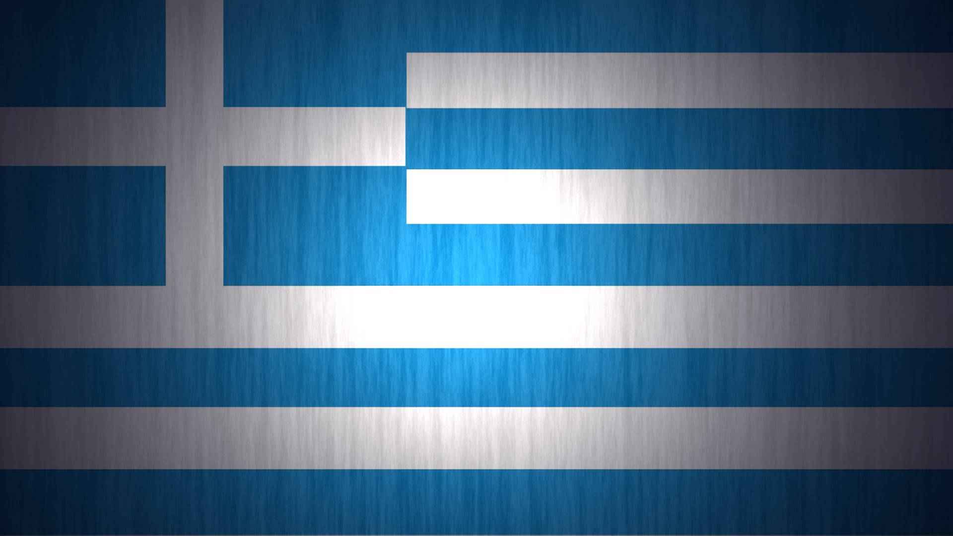 Glowing Greek Flag Background