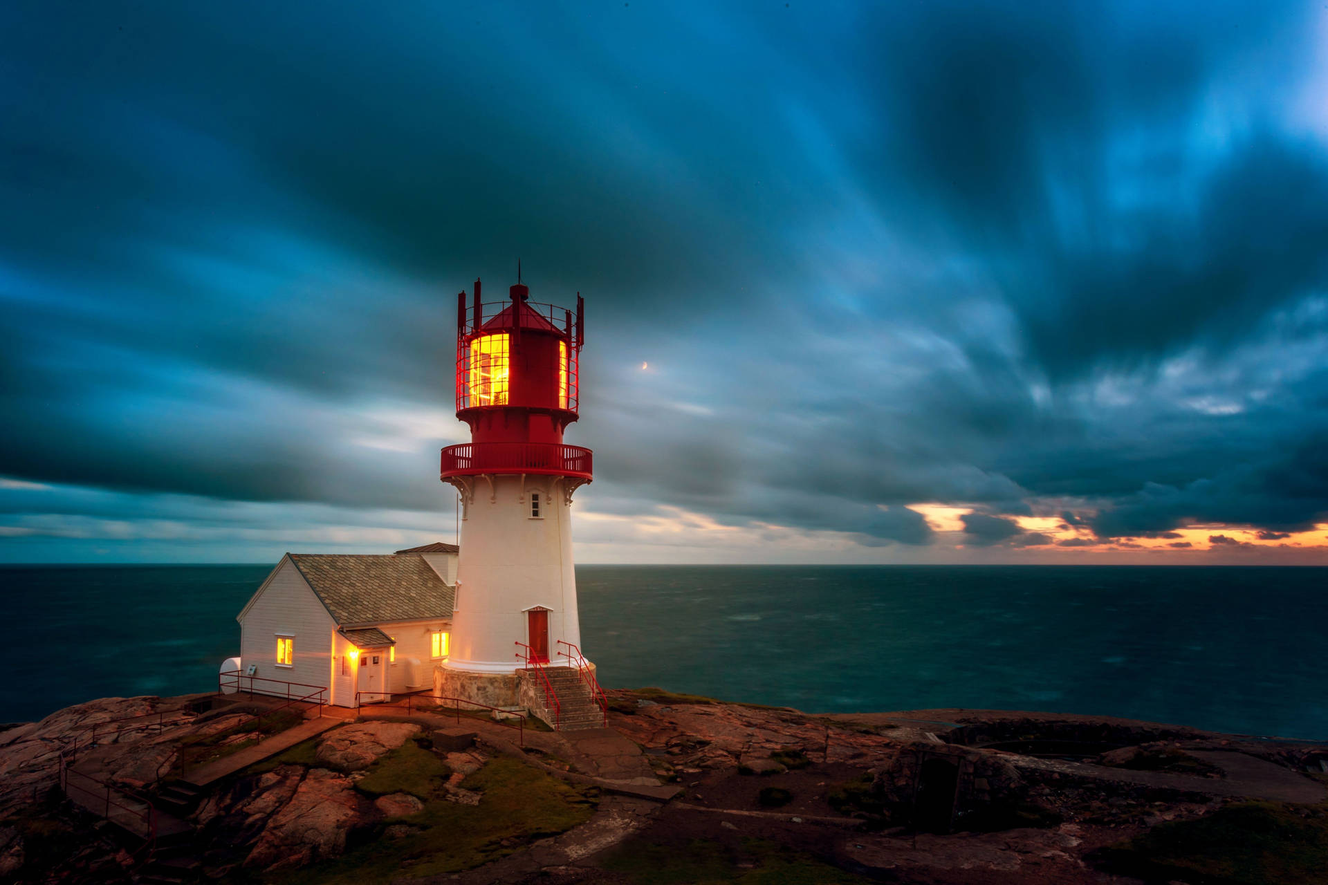 Glowing Lighthouse