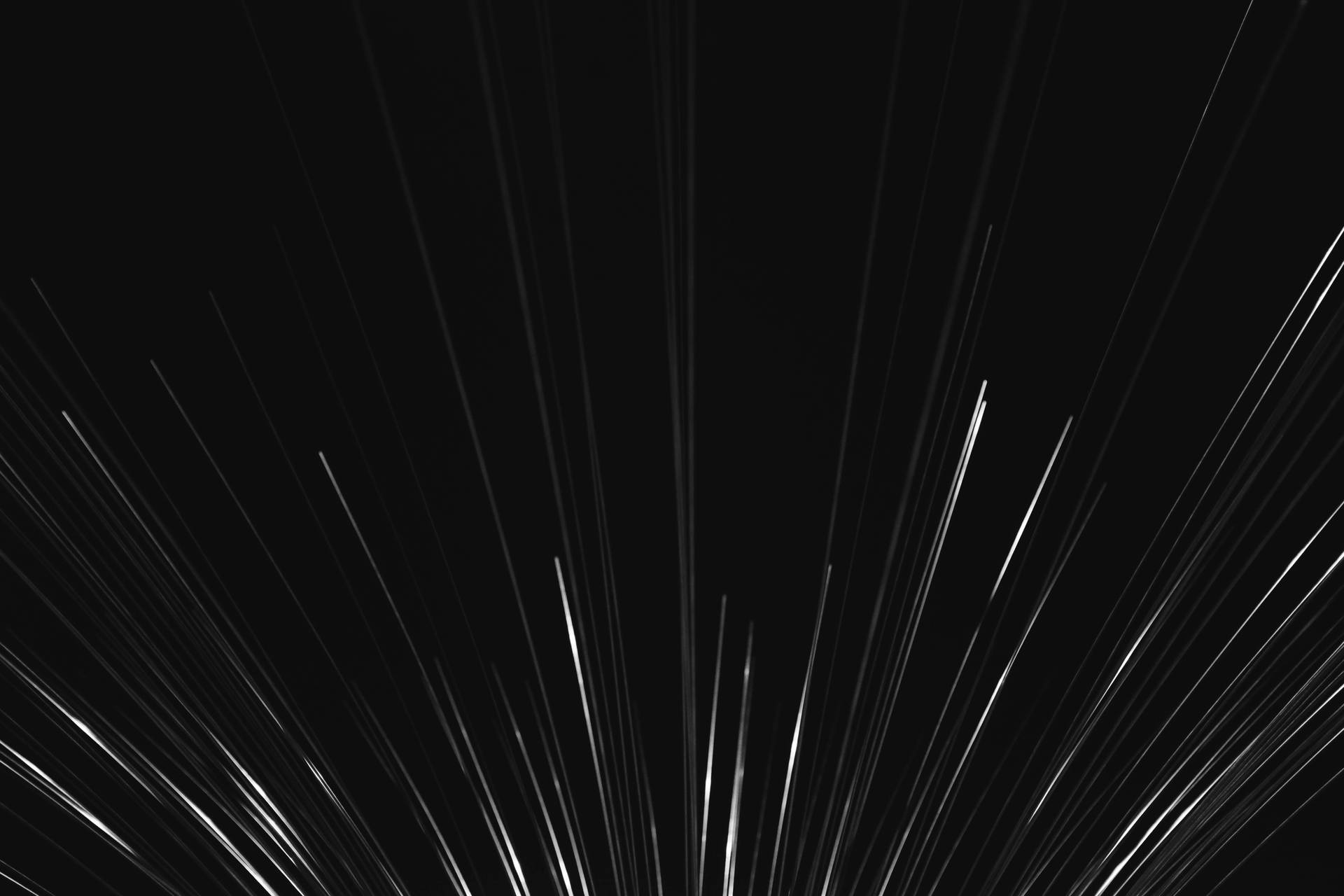 Glowing Lines Black Abstract Background