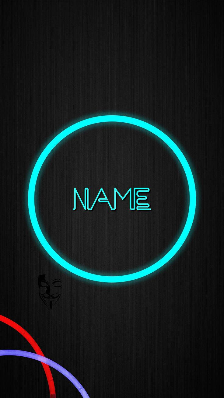 Glowing Mint Blue Name