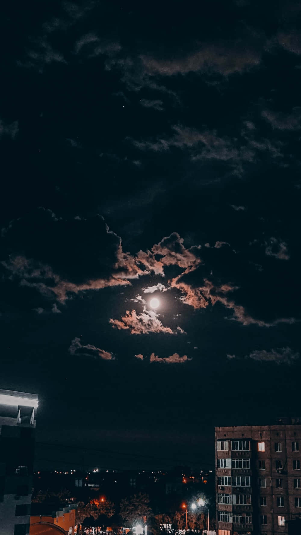 Glowing Moonlight Tumblr Photography Iphone Background