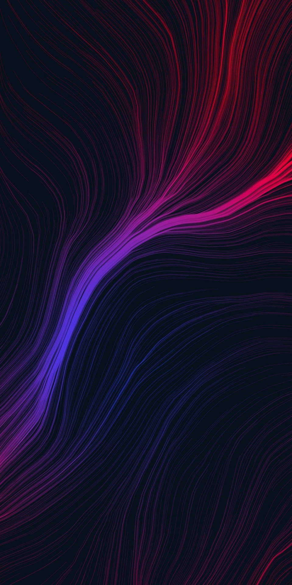Glowing Neon Lines Amazing Phone Background