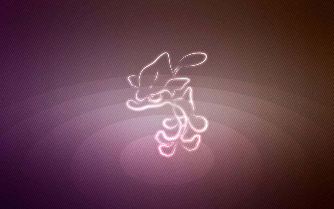 Glowing Outlines Of Skrelp Background