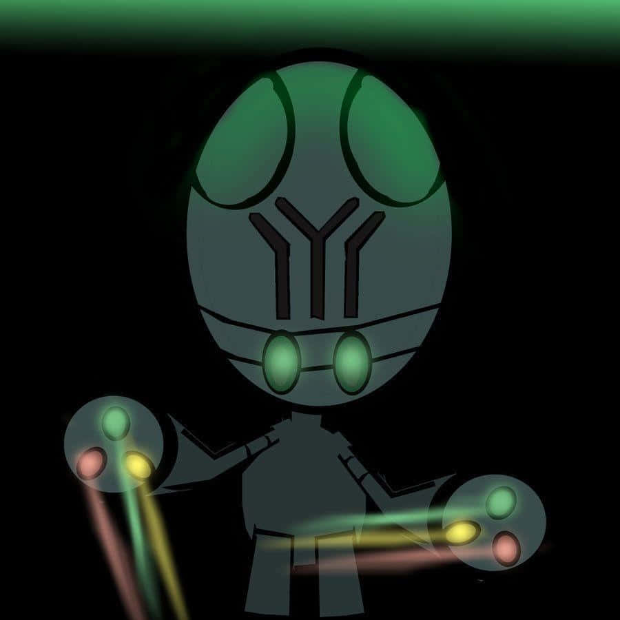 Glowing Pokémon Elgyem Background