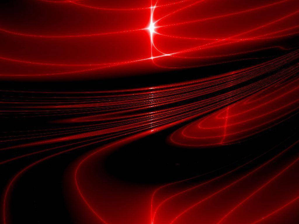 Glowing Red Color Rays Background