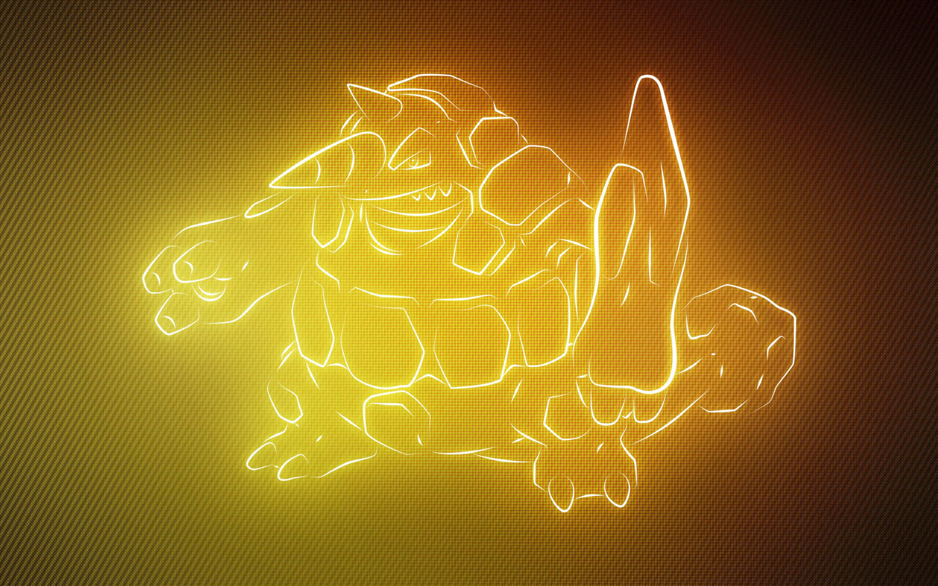 Glowing Rhyperior Background