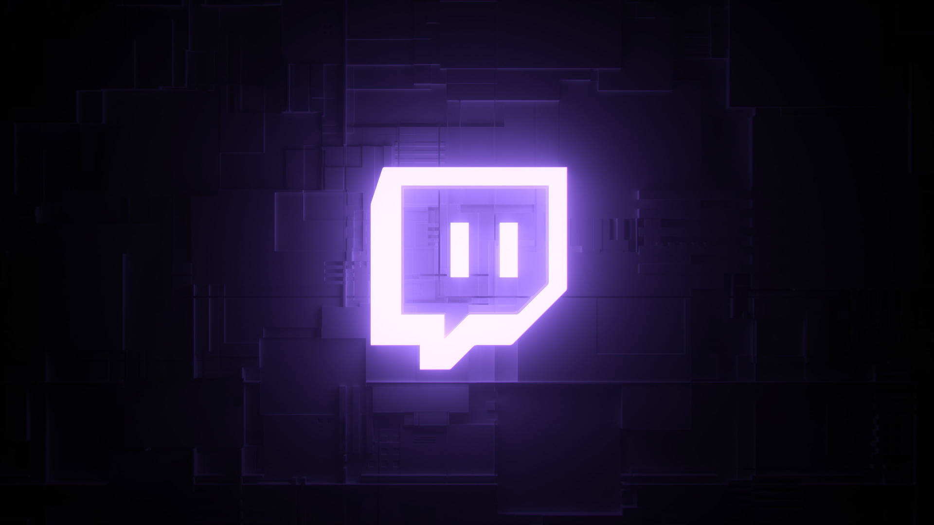 Glowing Twitch 1080 Background