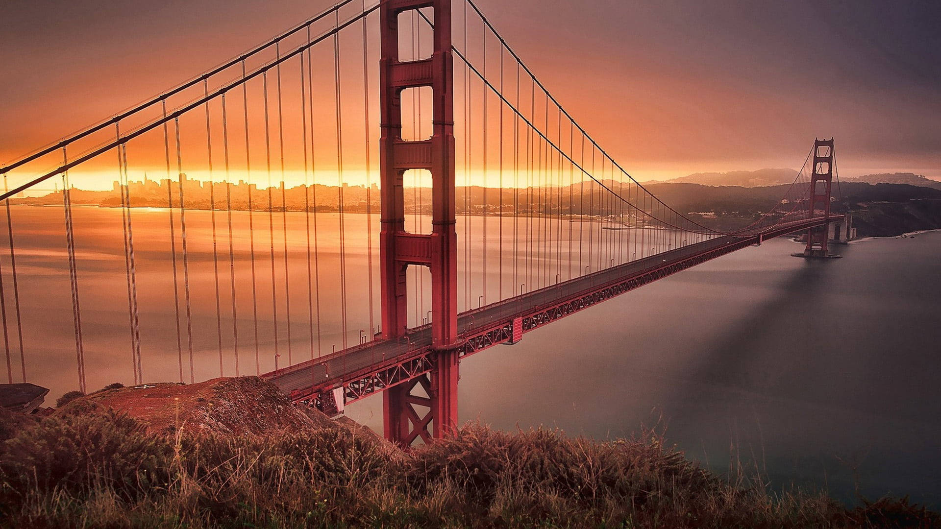 Gmail Golden Gate Bridge Background