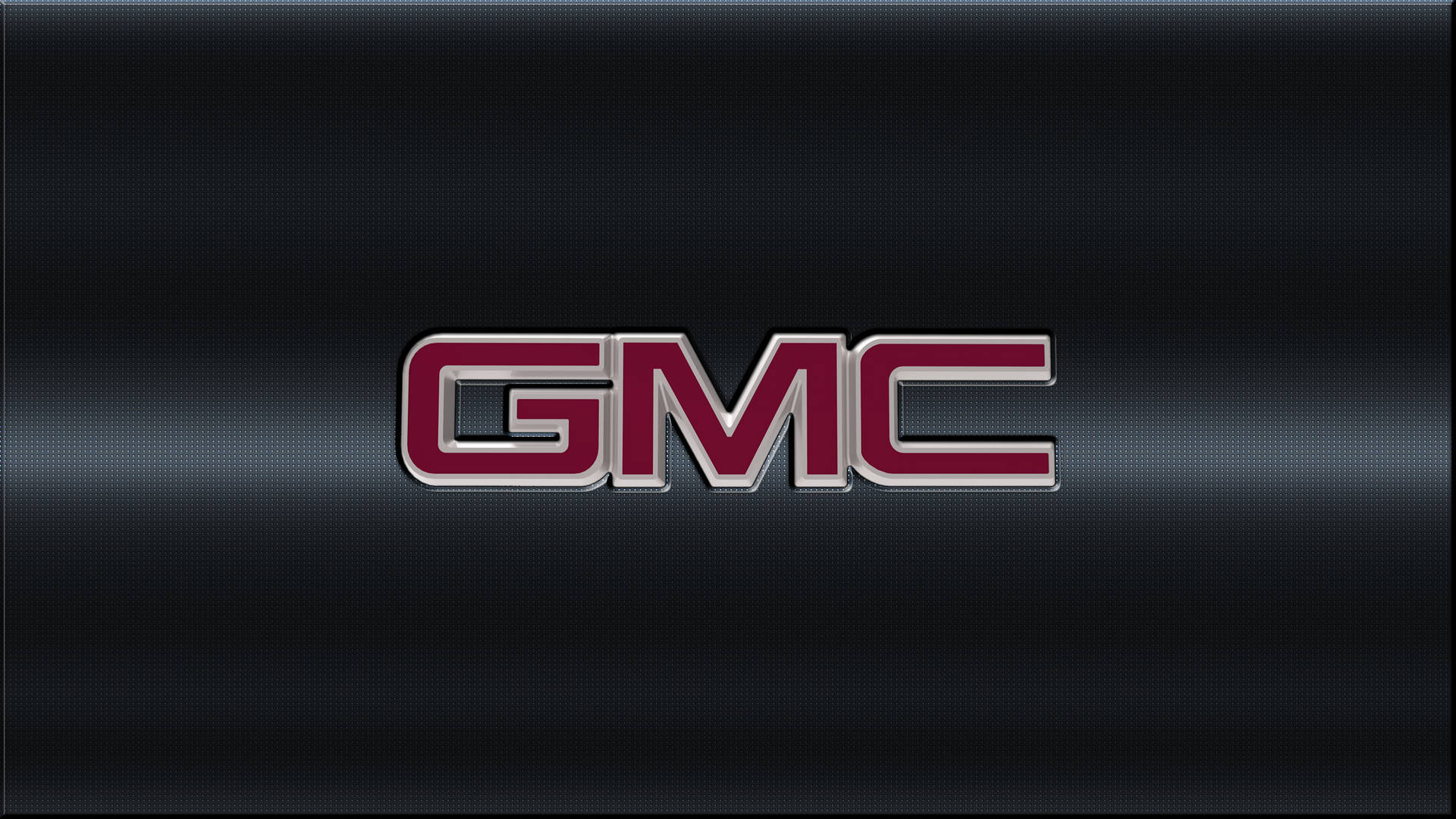 Gmc Company Logo On An Abstract Background Background