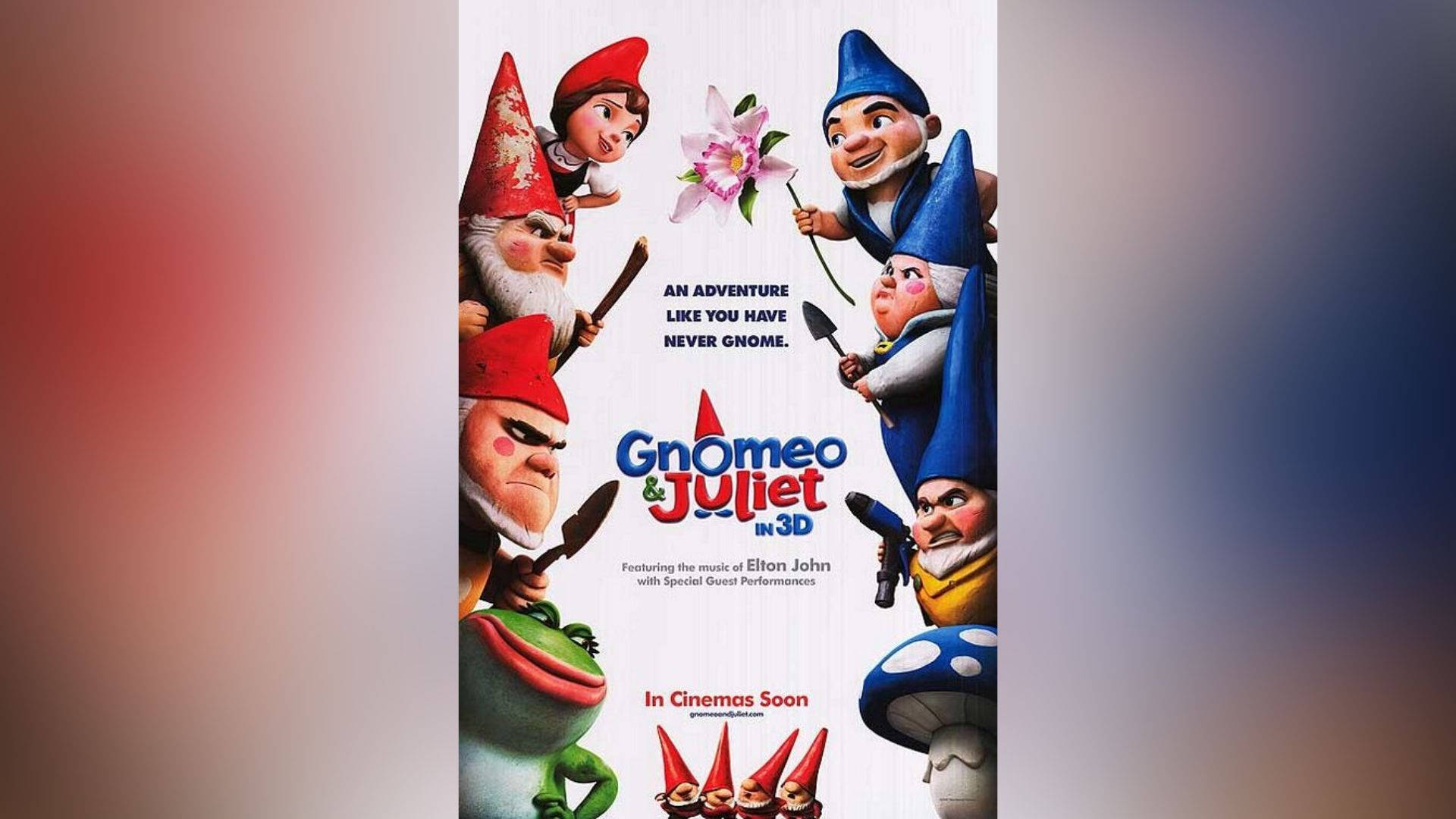 Gnomeo And Juliet 3d Movie Poster