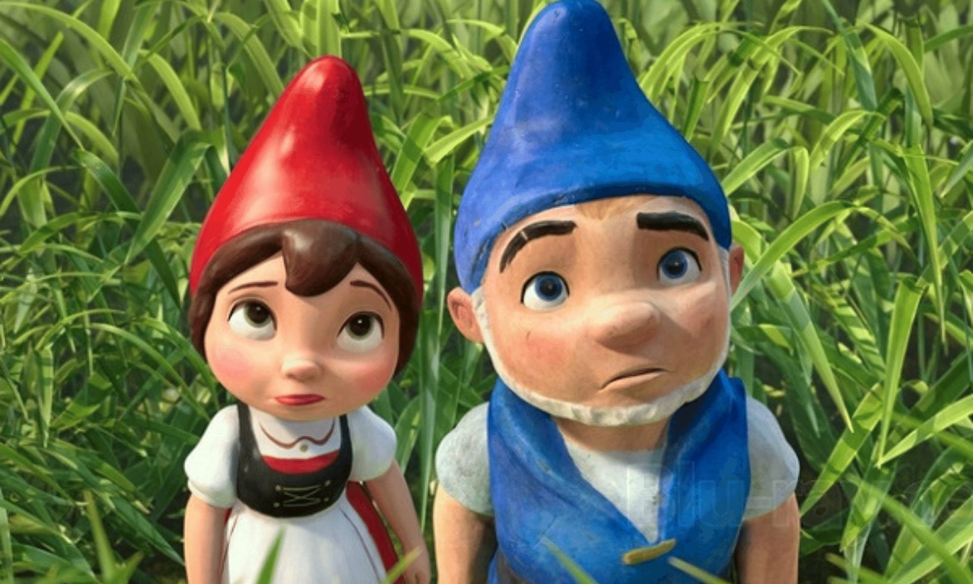 Gnomeo And Juliet Looking Up Background