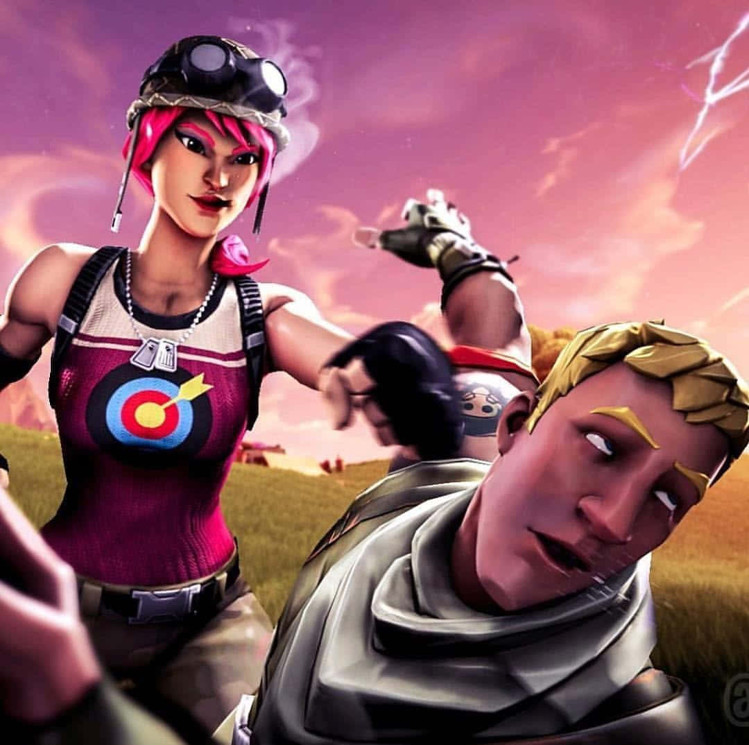 Go Big Or Go Home With Dope Fortnite's Amazing Skins And Battle Passes. Background
