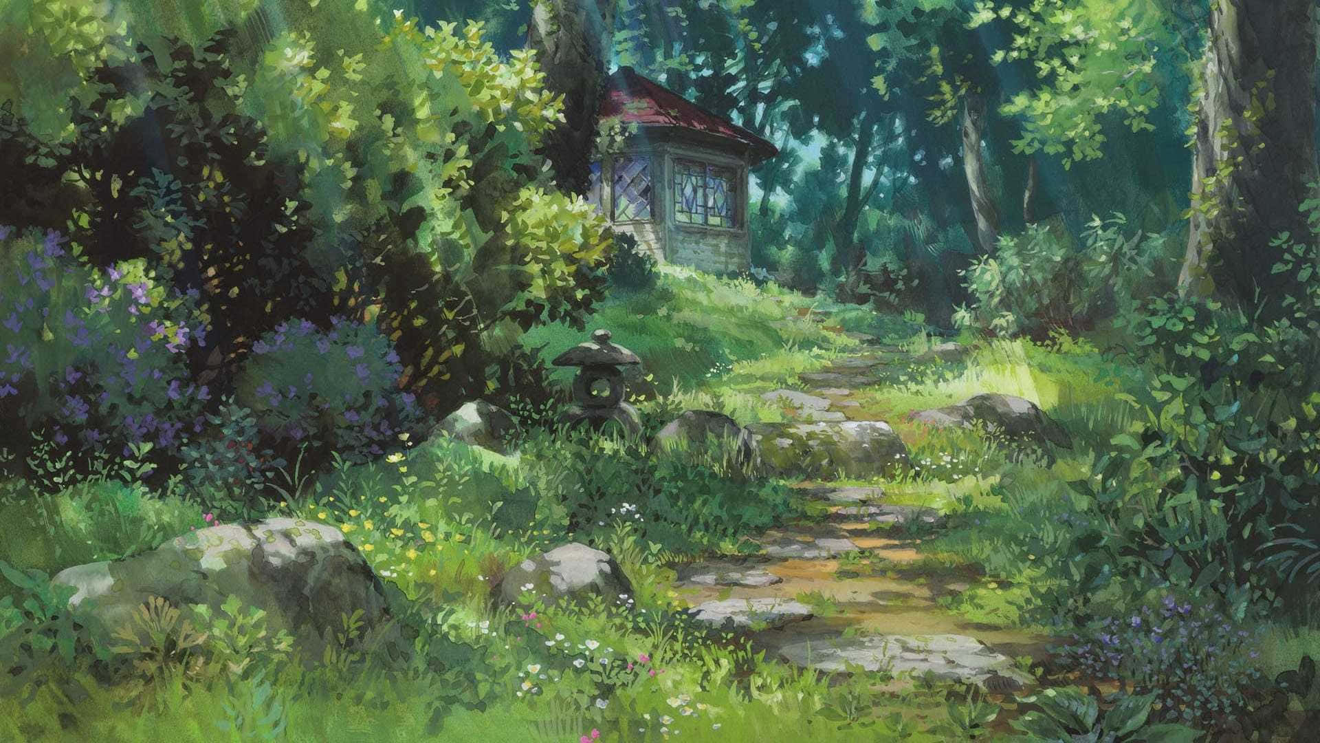 Go On An Adventure With Studio Ghibli's Aesthetic Desktop! Background