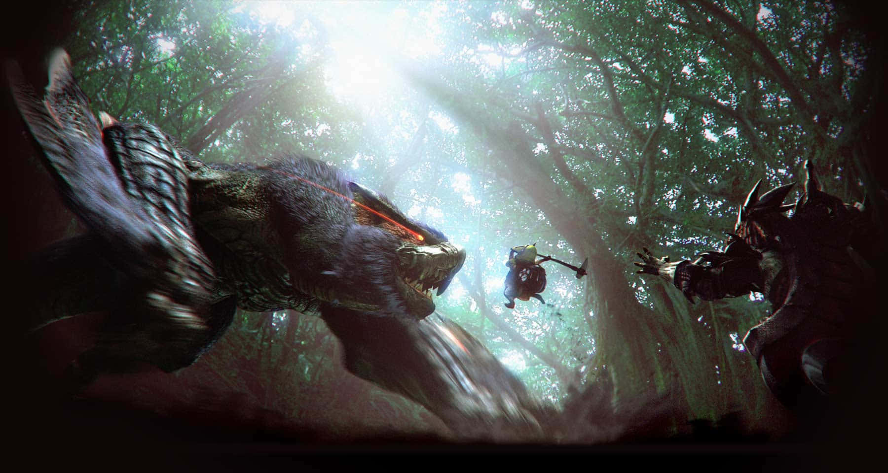 Go On An Epic Hunting Adventure With Monster Hunter Desktop Background