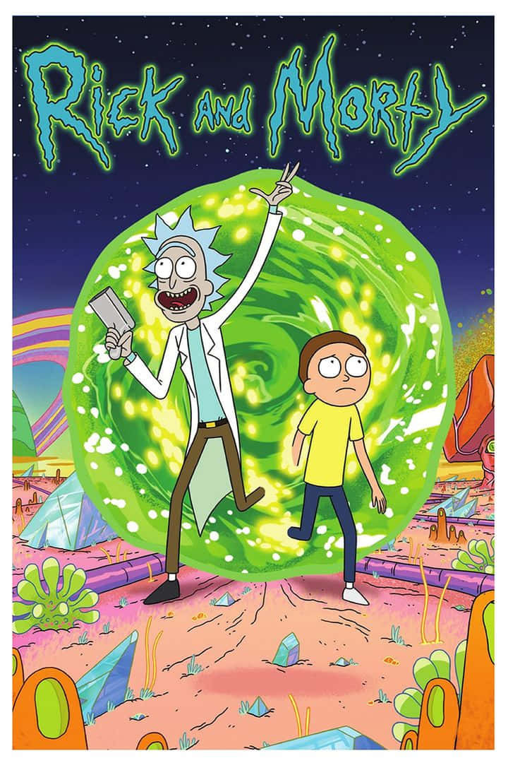 Go On An Intergalactic Adventure Through The Portal With Rick And Morty! Background