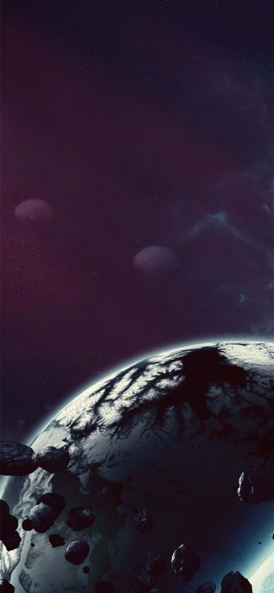 Go On An Intergalactic Adventure With Your Android Device Background
