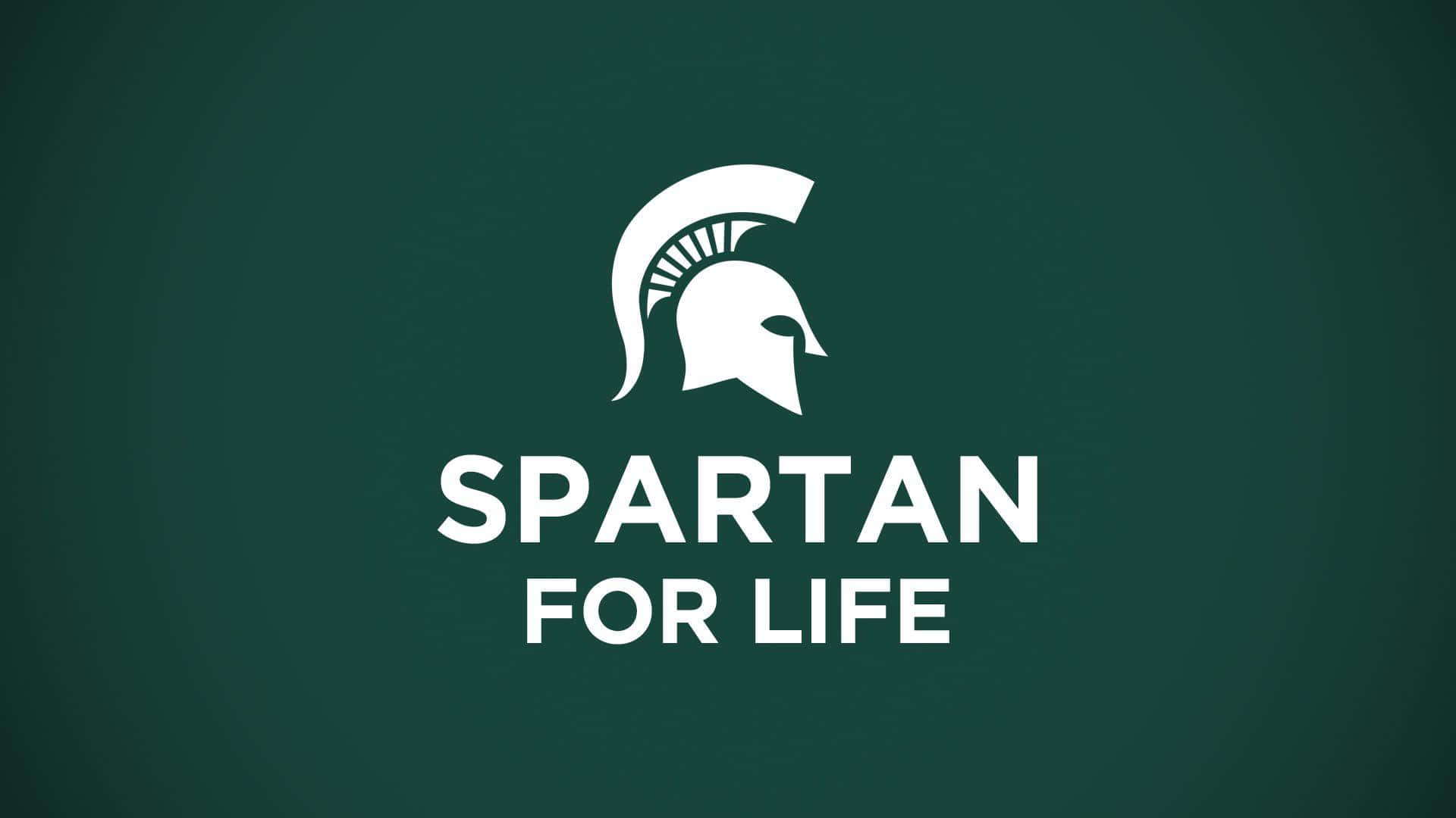 'go Spartans!' Background