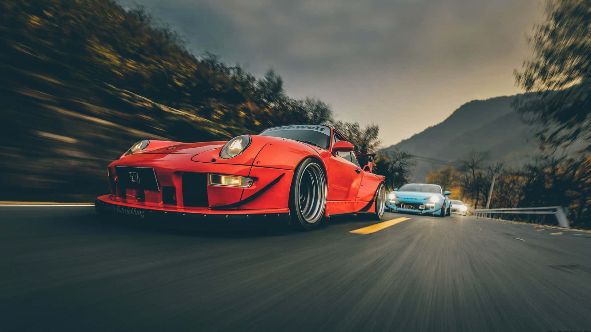 Go The Speed Of Light In A 4k Ultra Hd Porsche Background