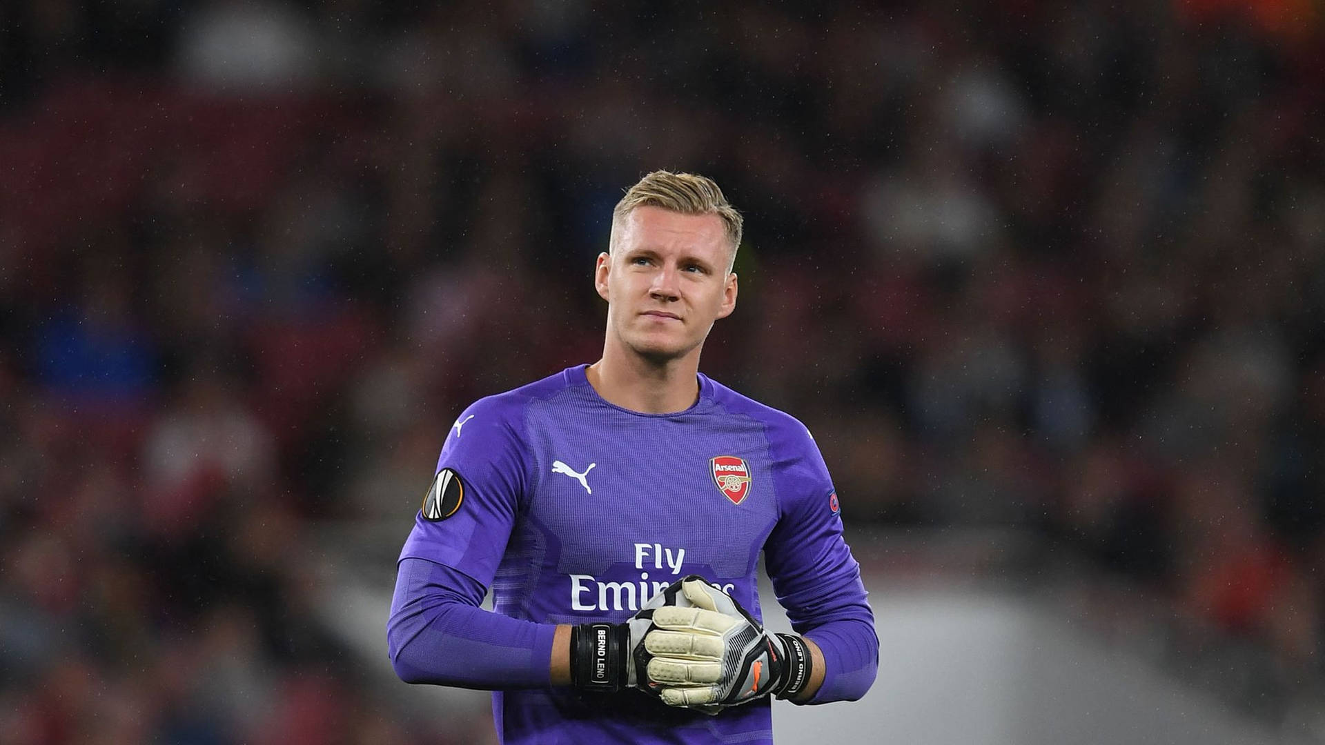 Goalkeeper Bernd Leno Background