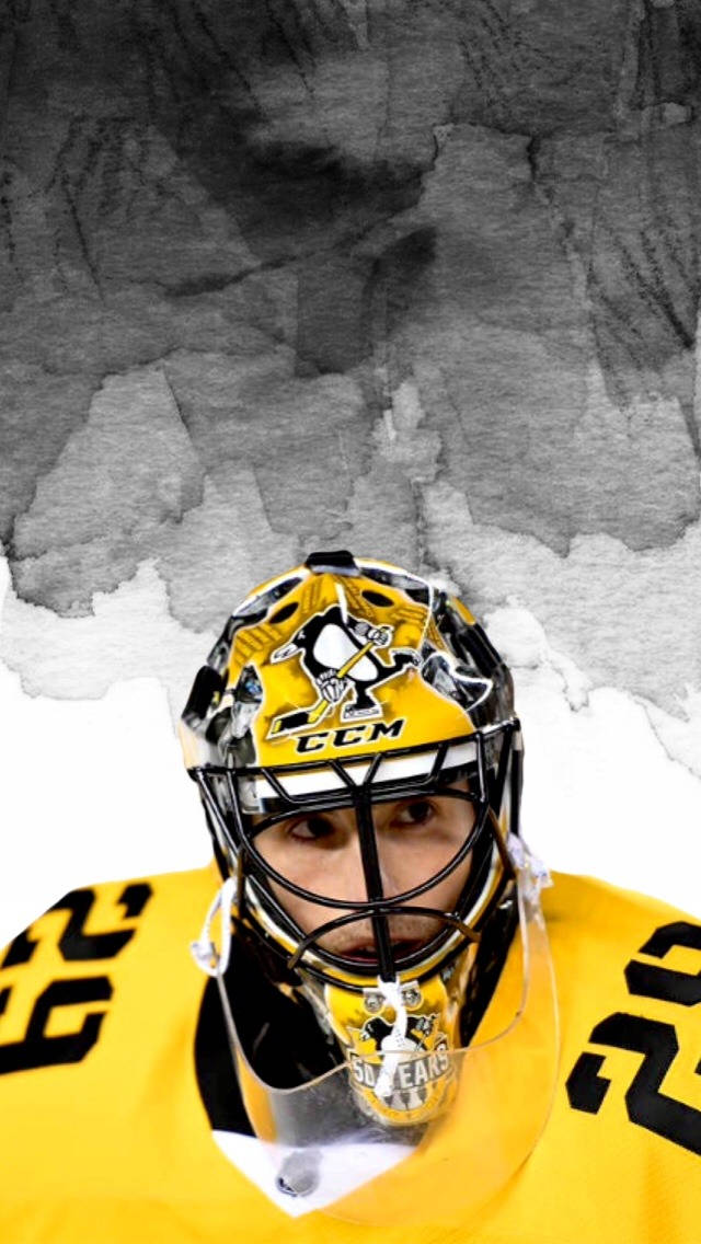 Goaltender No 29 Marc Andre Fleury Background