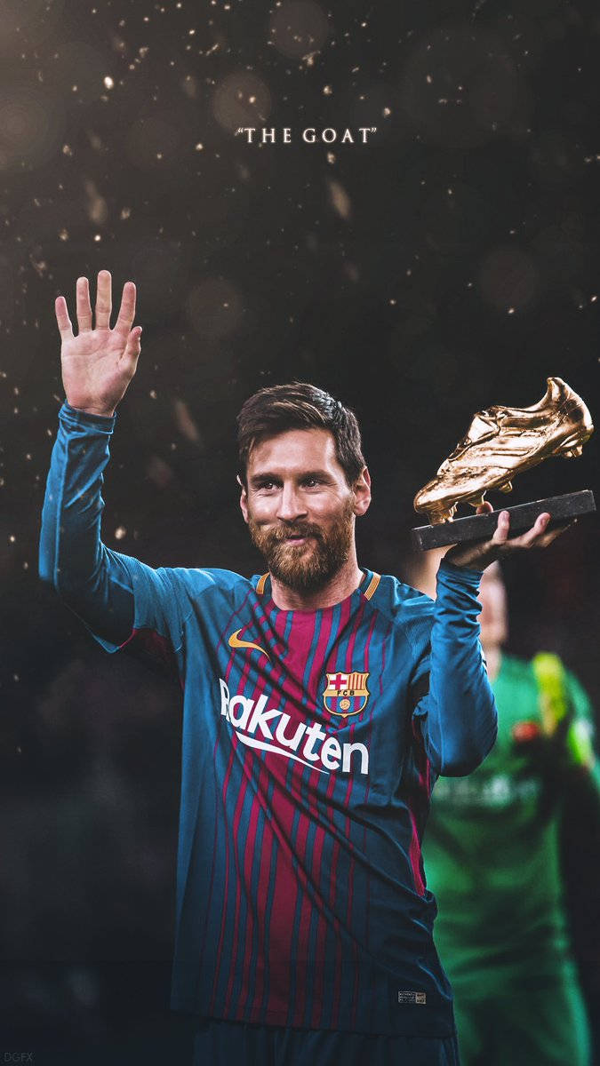 Goat Messi Golden Boot Background