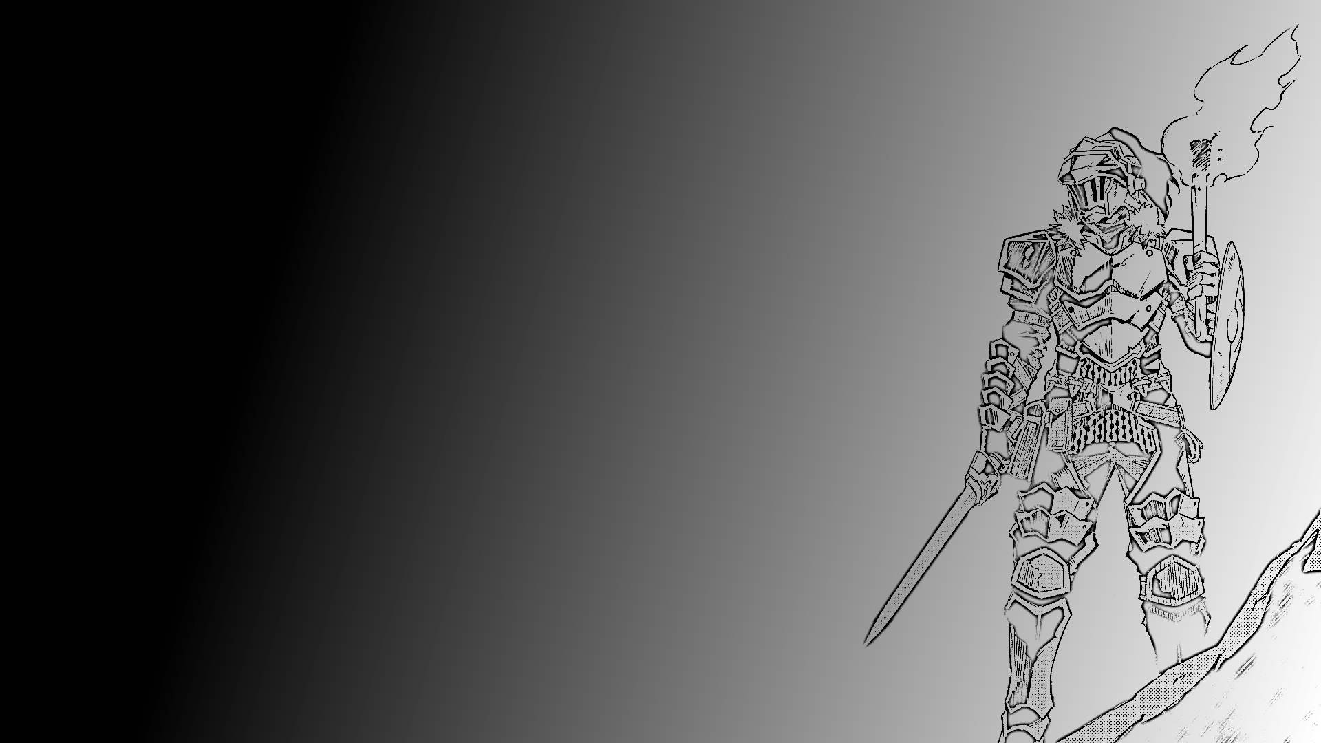 “goblin Slayer’s Armor Outline” Background