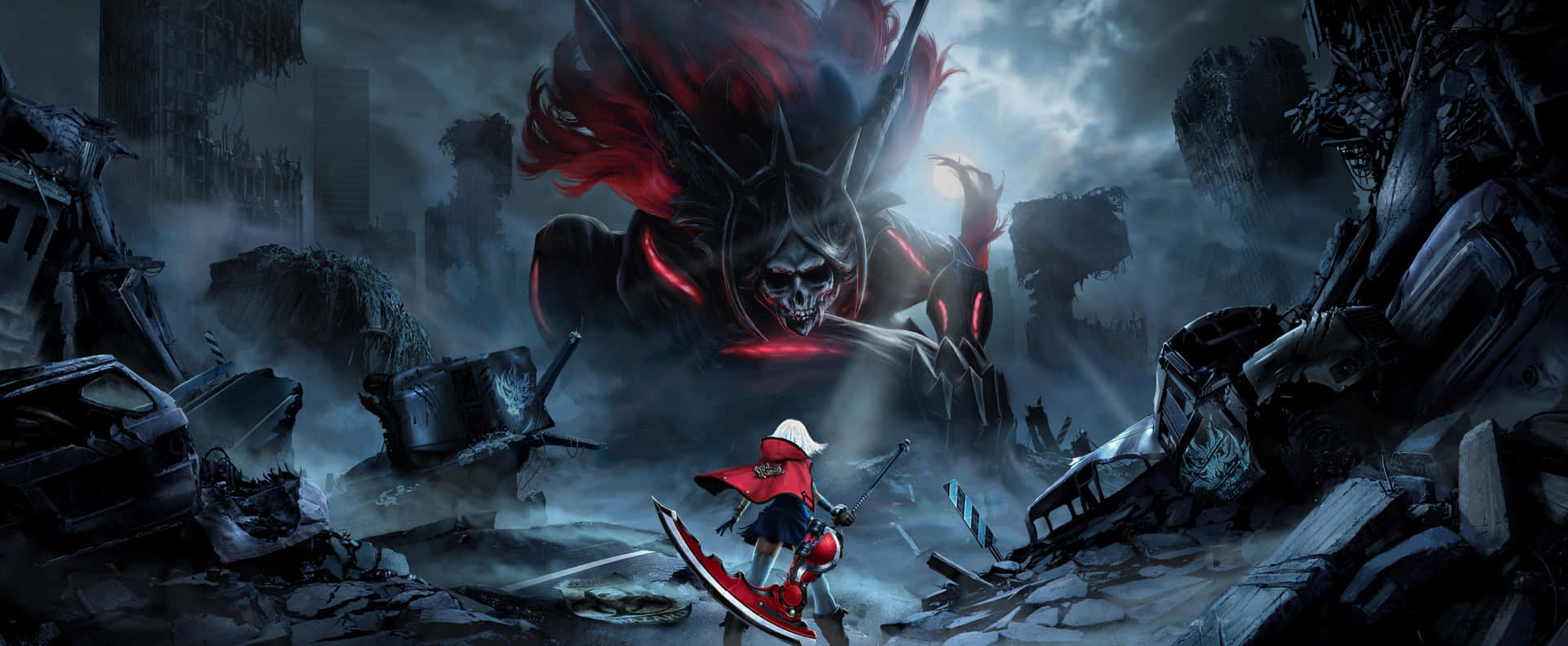 God Eater 2 Livie Collete Ultra Wide Gaming Background