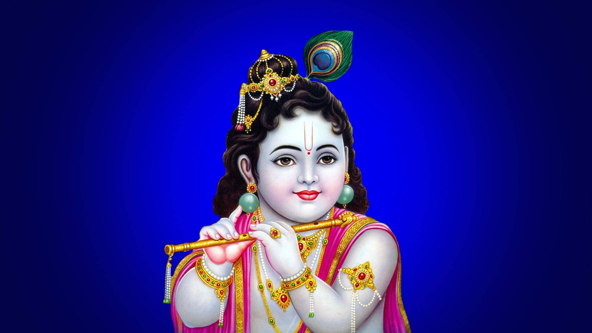 God Full Hd Cute Shri Krishna Background