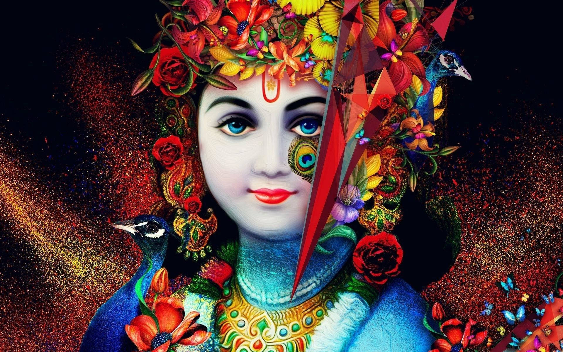 God Full Hd Lord Krishna Background