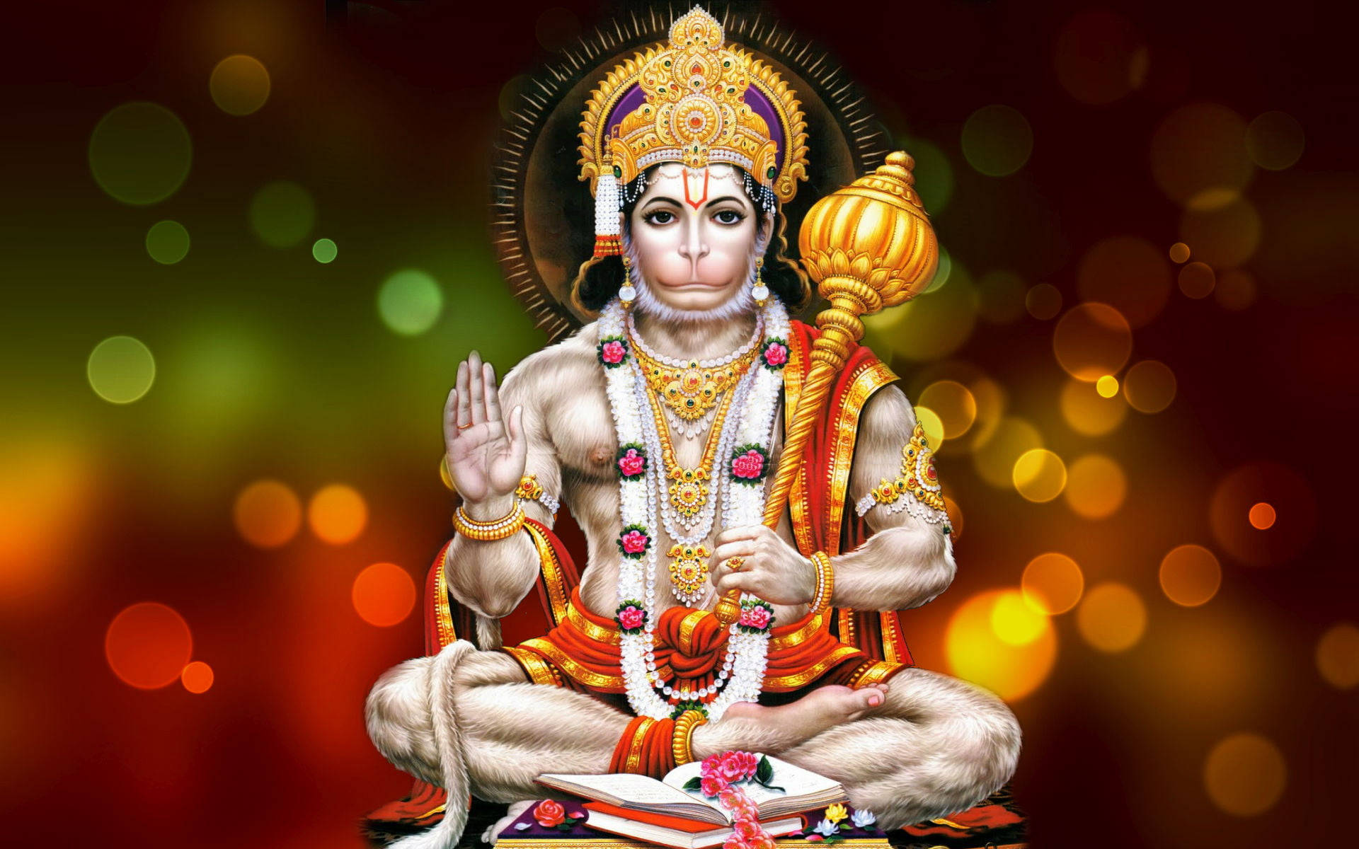 God Full Hd Shri Hanumanji Background