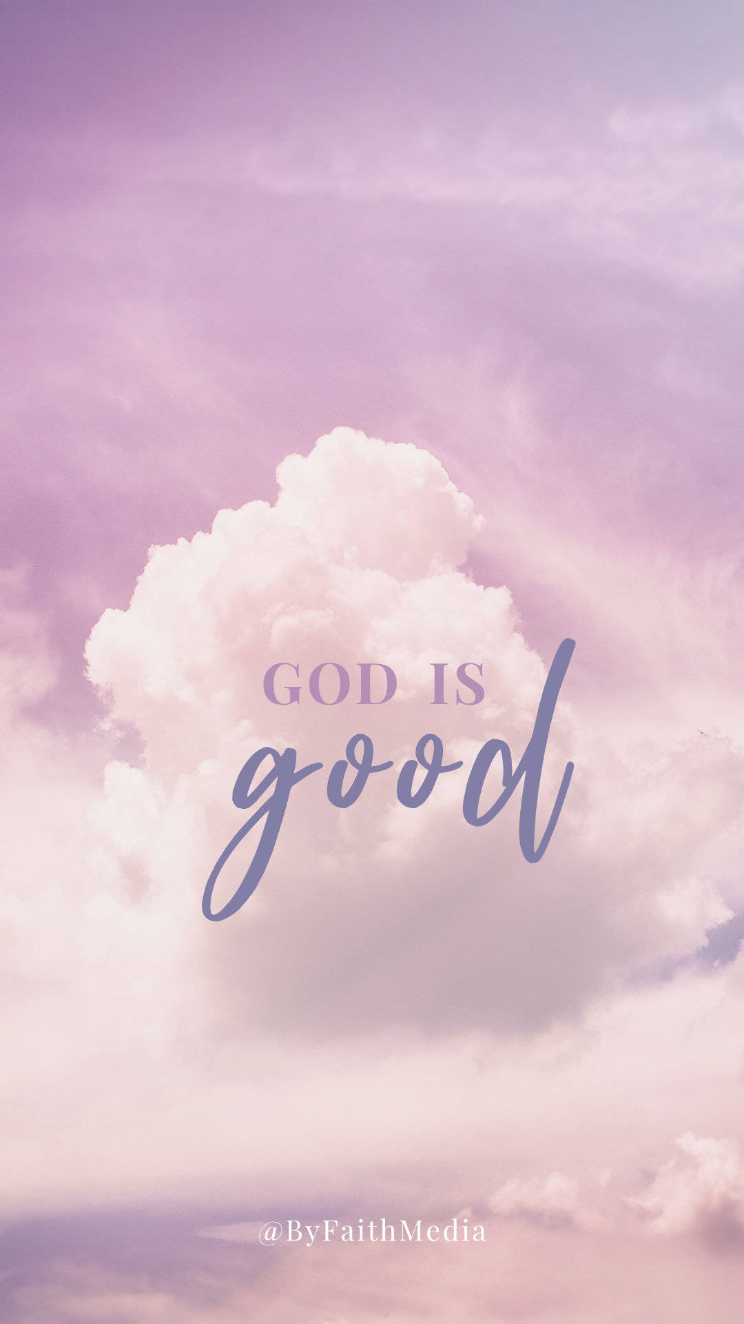 God Is Good Clouds Background Background