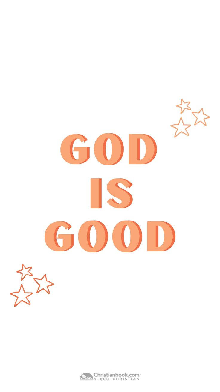 God Is Good Cute Jesus Background