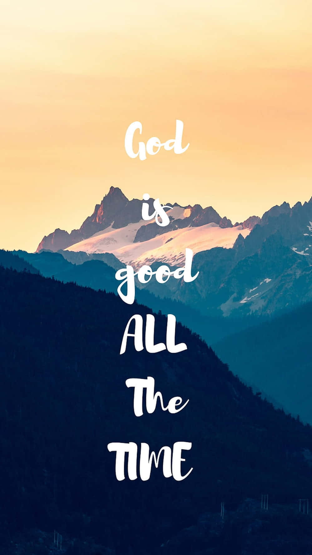 God Is Good Digital Art Background