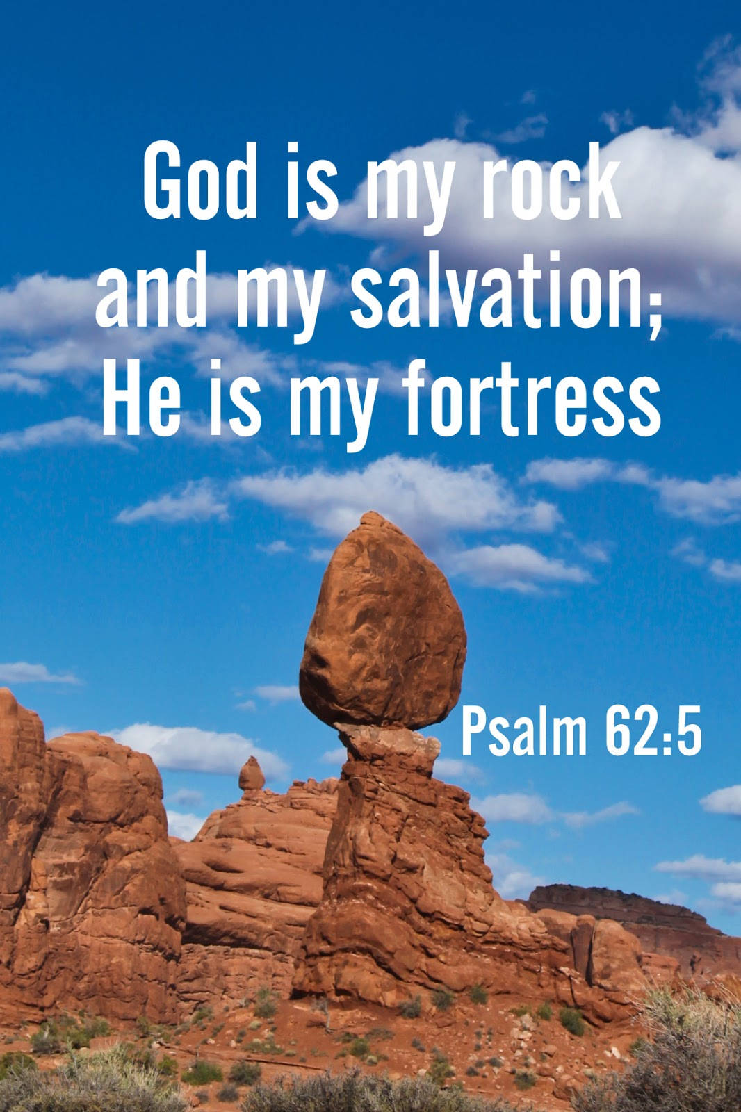 God Is My Rock Quotes Background
