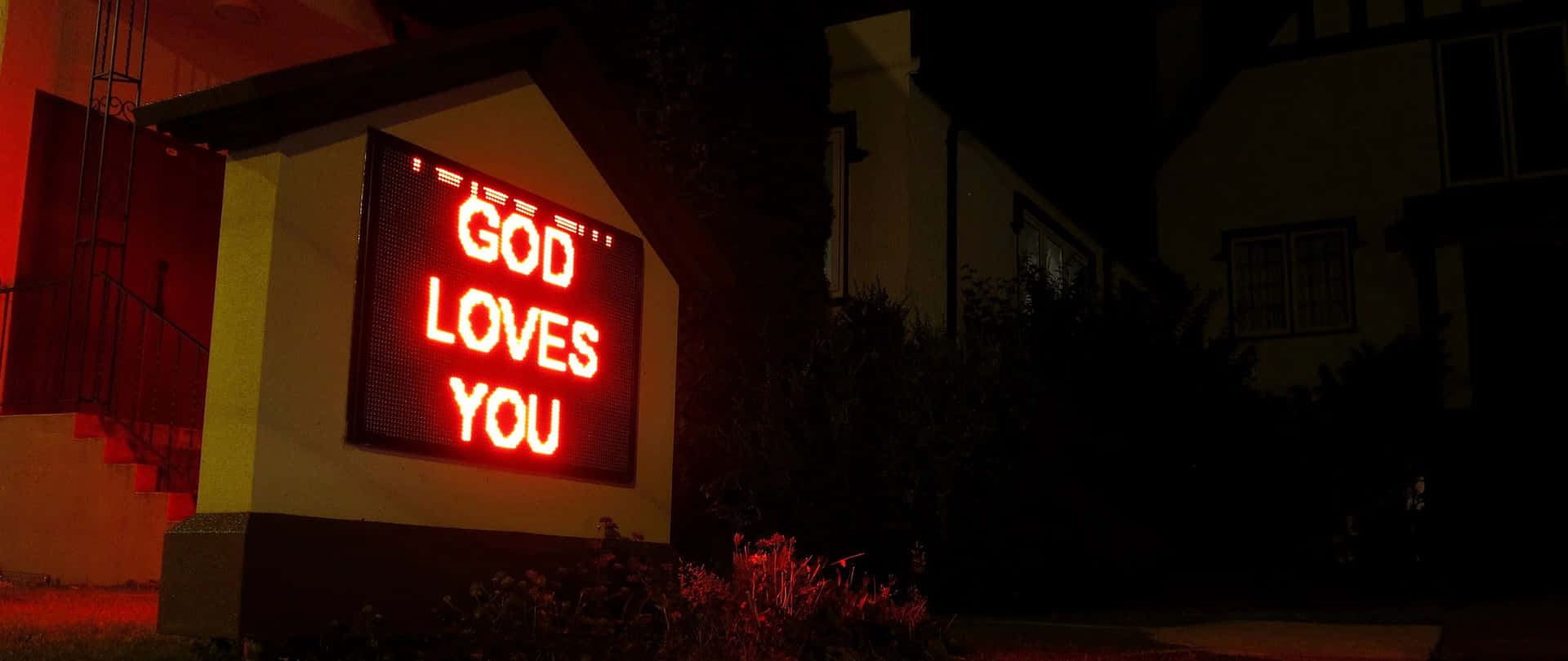 God Loves You And He Is Always With You. Background