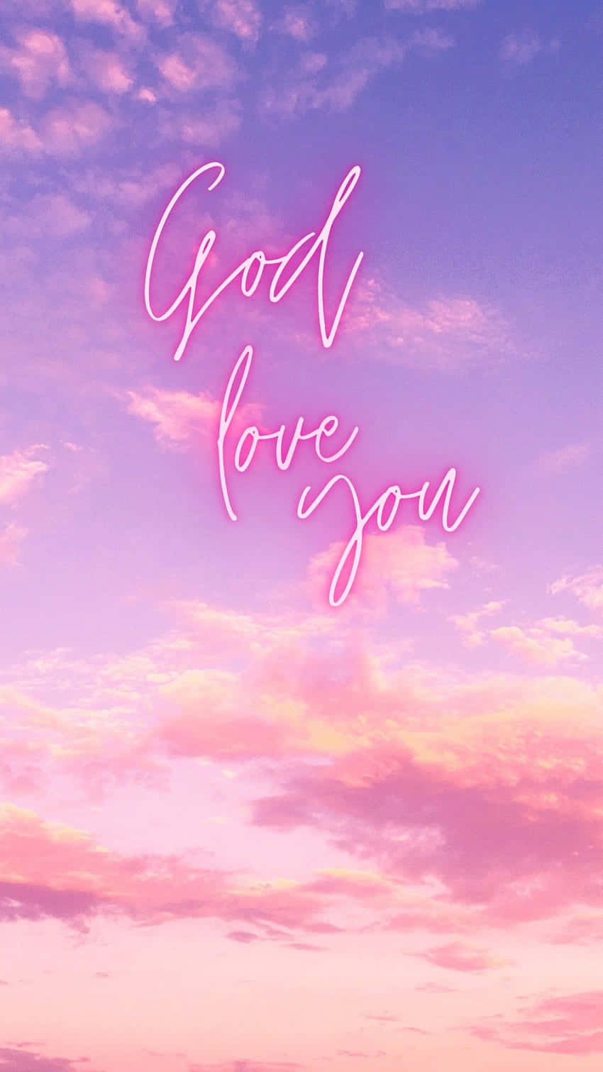 God Loves You No Matter What Background