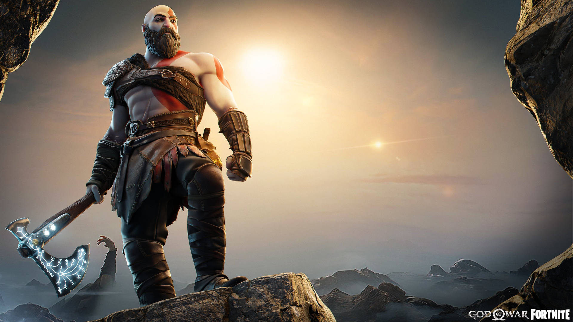 God Of War Fortnite Kratos Background