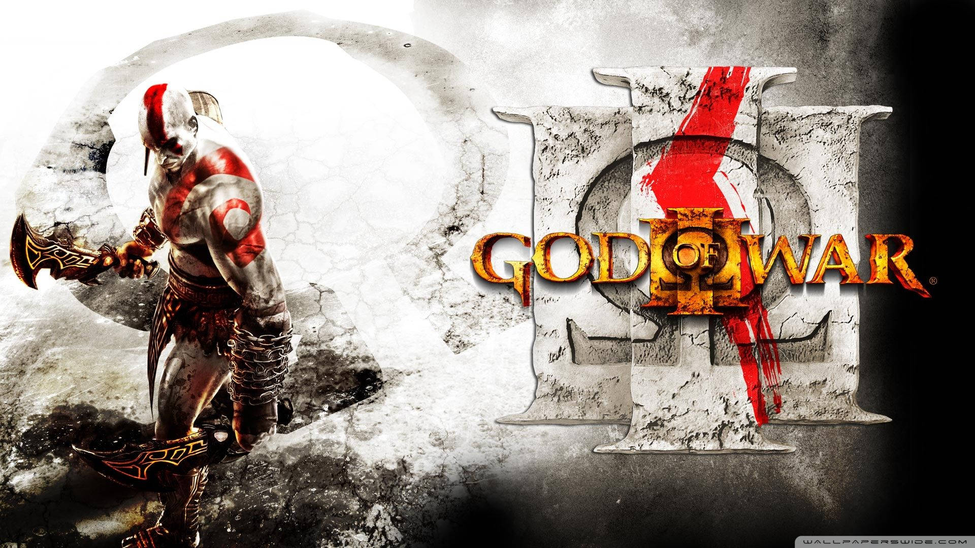 God Of War Game Logo Background