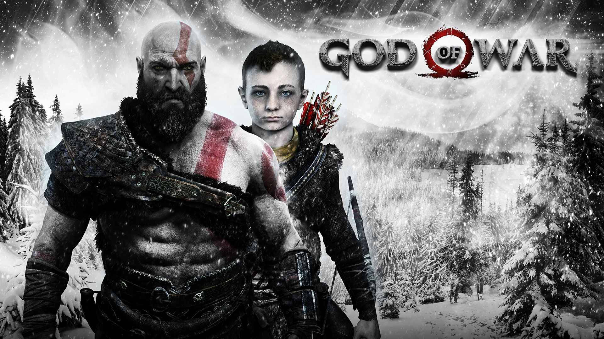 God Of War Kratos And Atreus Background