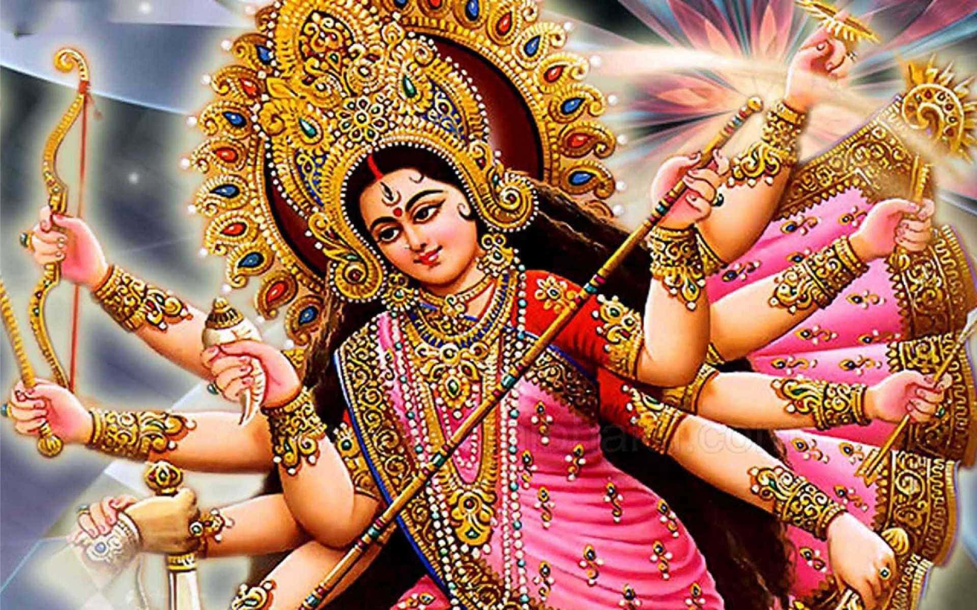 Goddess Durga Traditional Artwork