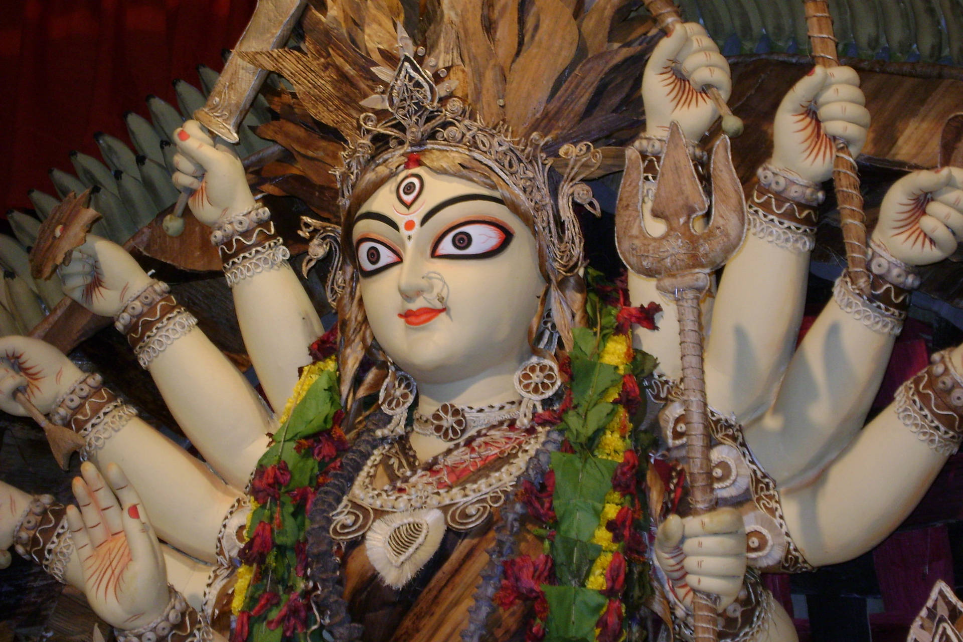 Goddess Kali - Embodiment Of Power And Liberation Background