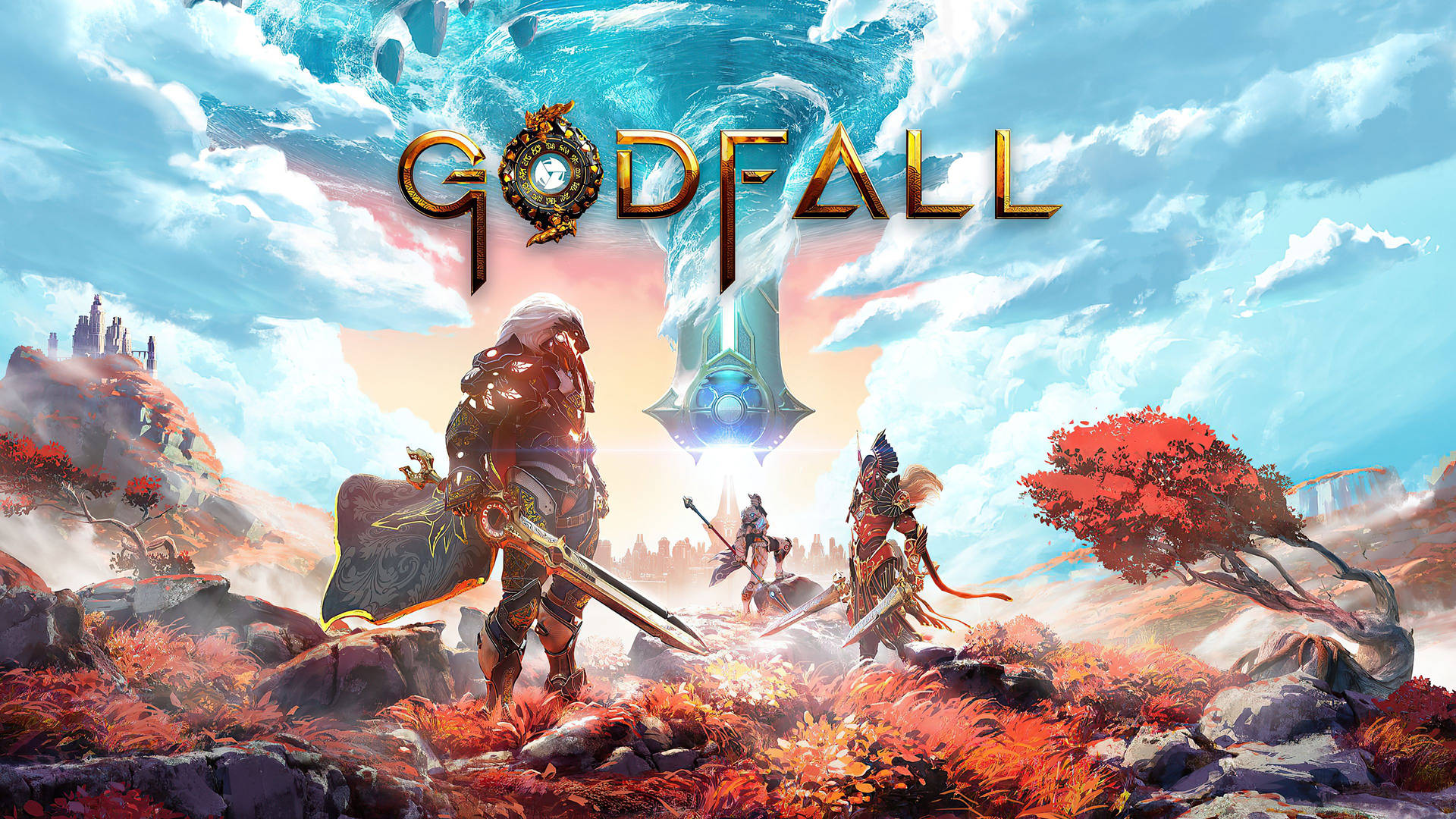 Godfall Game Cover Background