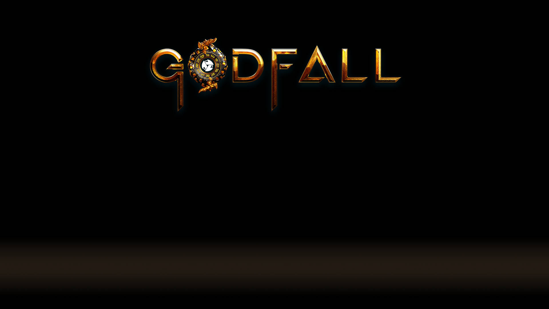 Godfall Game Title Logo Background