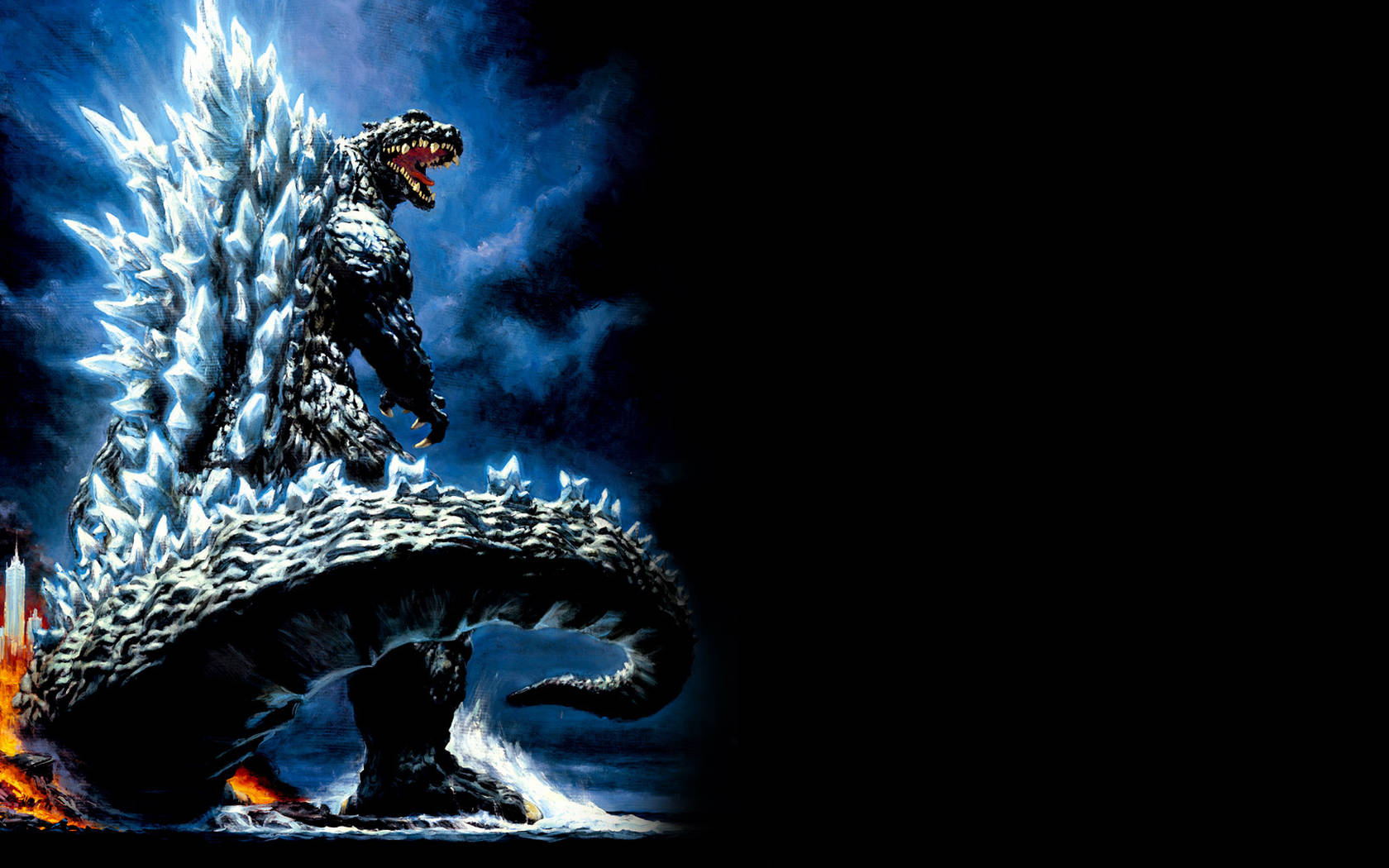 Godzilla 4k Charged Background