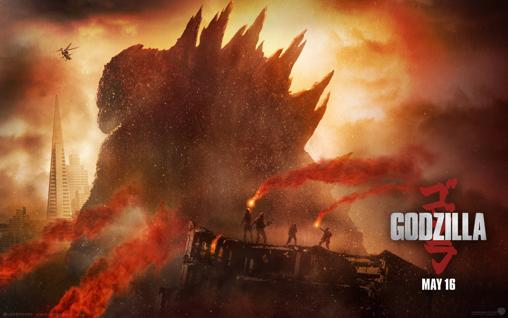 Godzilla 4k Poster Background